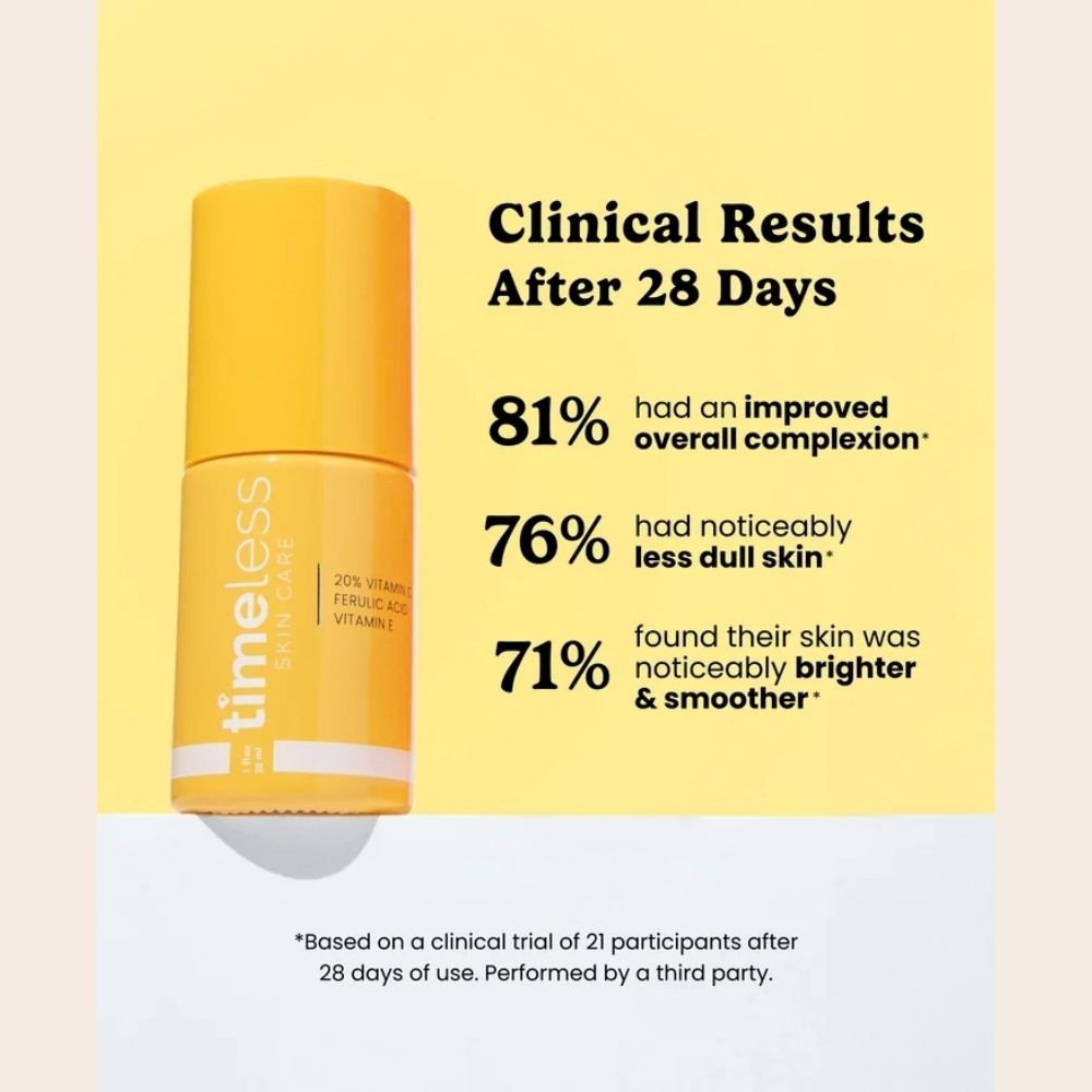 Timeless Skin Care 20% Vitamin C + E Ferulic Acid Serum