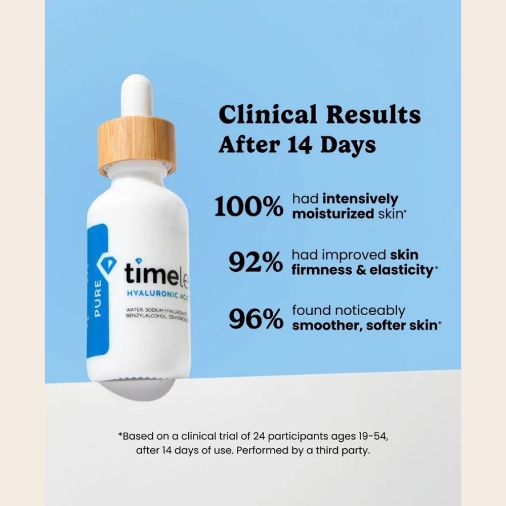 Timeless Skin Care Hyaluronic Acid 100% Pure Serum