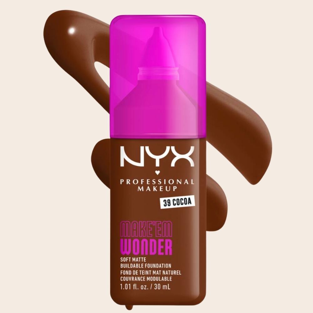 NYX Professional Makeup Make 'Em Wonder Soft Matte Buildable Foundation
