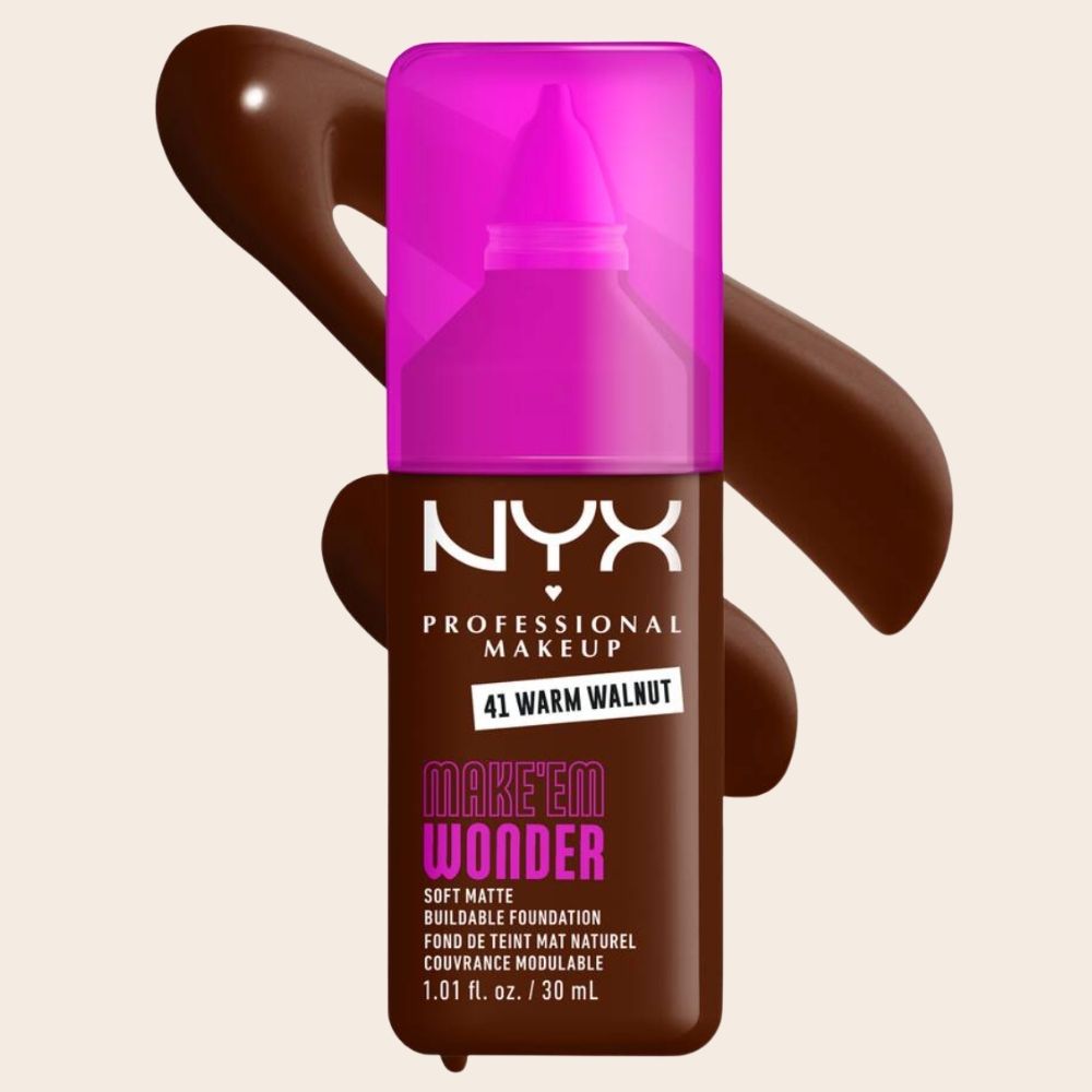 NYX Professional Makeup Make 'Em Wonder Soft Matte Buildable Foundation