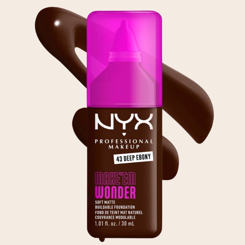 NYX Professional Makeup Make 'Em Wonder Soft Matte Buildable Foundation