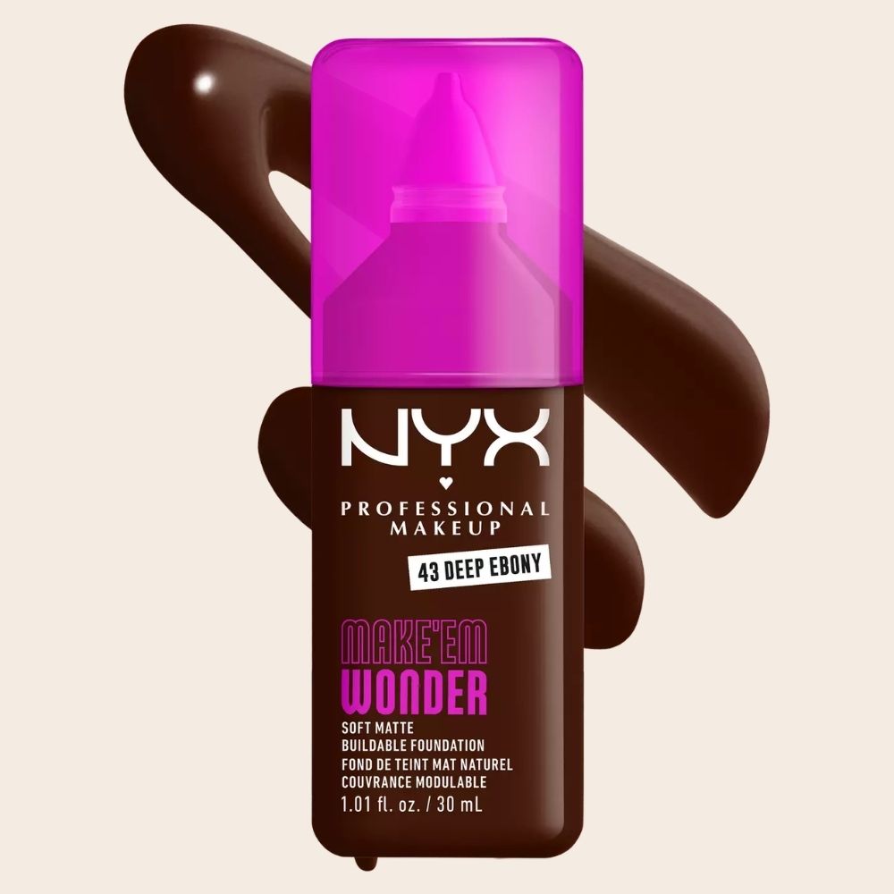 NYX Professional Makeup Make 'Em Wonder Soft Matte Buildable Foundation