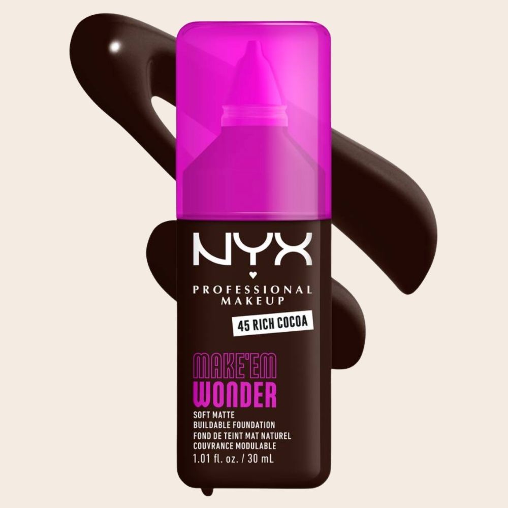 NYX Professional Makeup Make 'Em Wonder Soft Matte Buildable Foundation