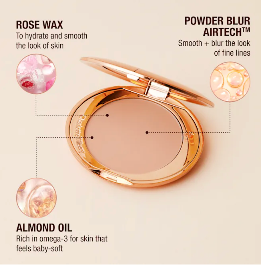Charlotte Tilbury Airbrush Flawless Finish Complexion Smoothing Powder