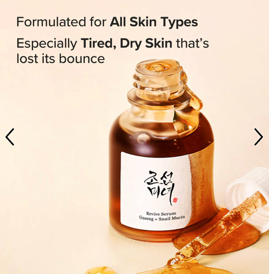 Beauty of Joseon Revive Serum: Ginseng + Snail Mucin
