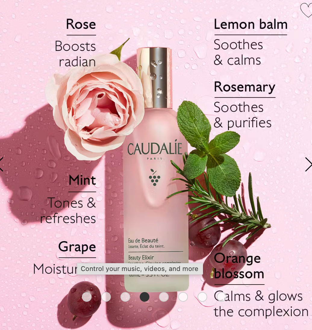 Mini Caudalie Beauty Elixir