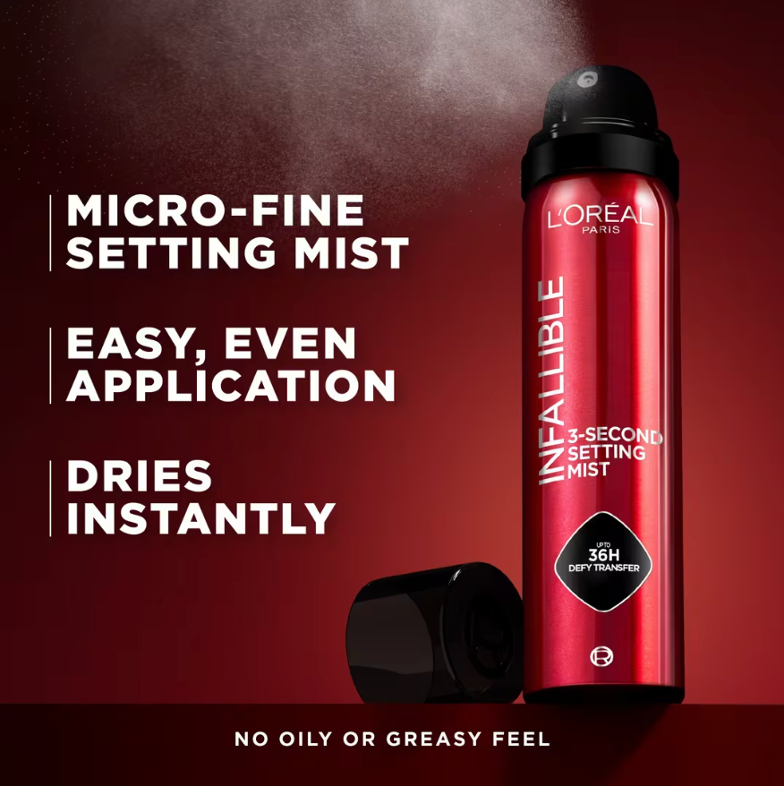 L'Oreal Paris Infallible 3-Second Setting Mist